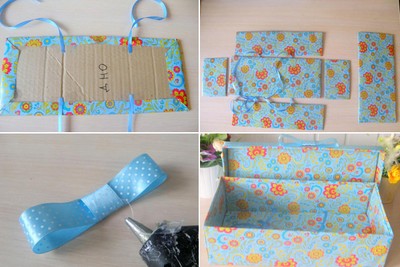 Biến thùng carton thành hộp quà xinh xắn