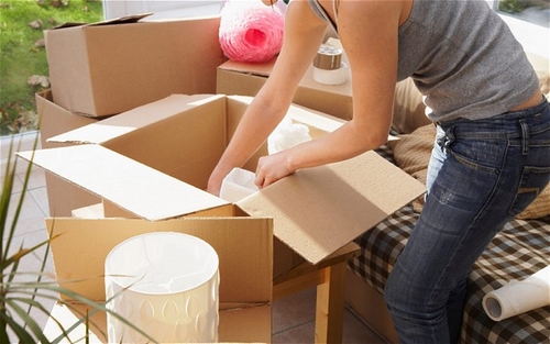 Dùng thùng carton hiệu quả khi dọn nhà