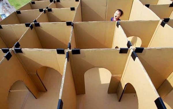 Xây dựng thiên đường đồ chơi cho trẻ bằng thùng carton
