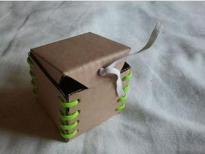Làm ống heo sáng tạo từ thùng carton